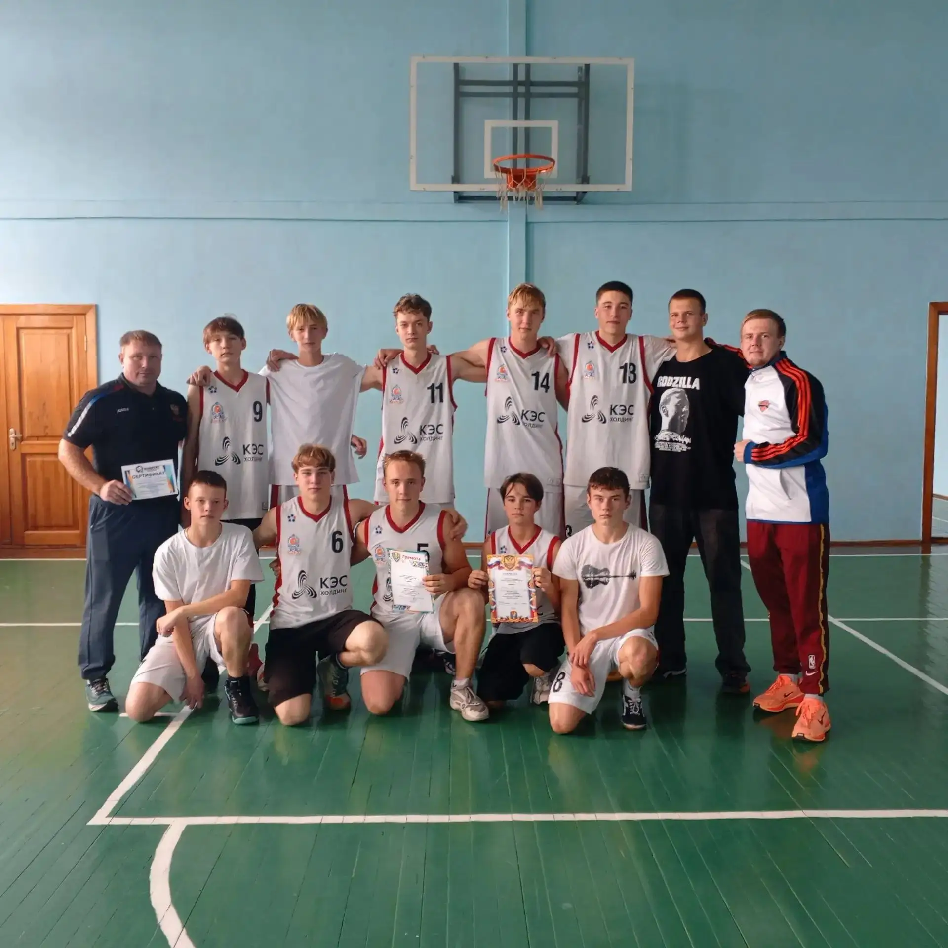 🏀Сегодня СОШ им. А.В. Луначарского стала центром притяжения для юных баскетболистов ра...