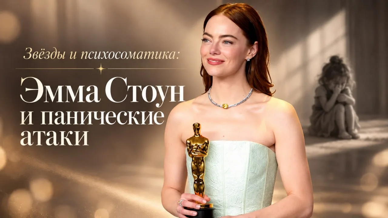 📌 Звёзды и психосоматика: Эмма Стоун и панические атаки 👇