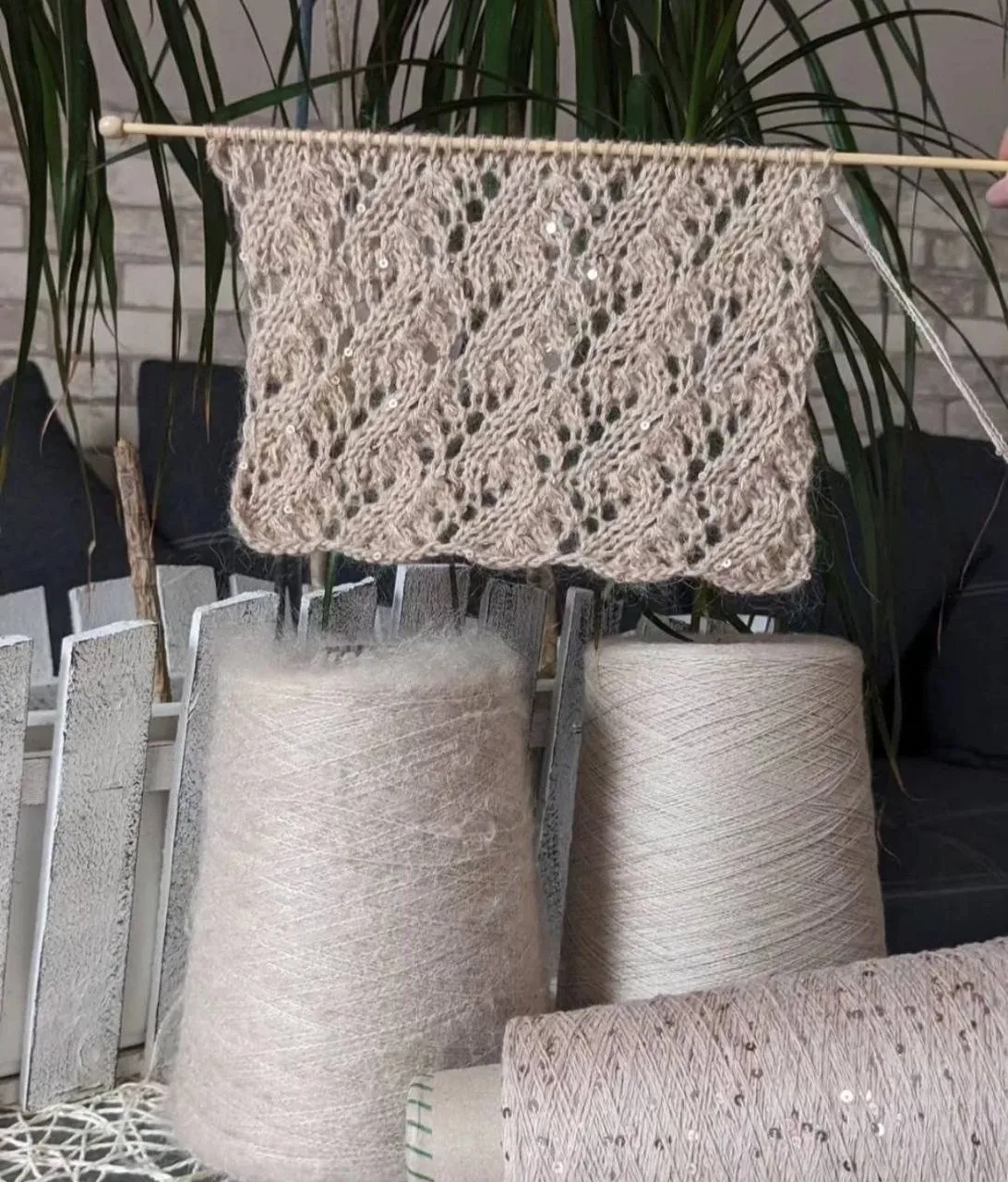 Шикарный ажурный узор🧶