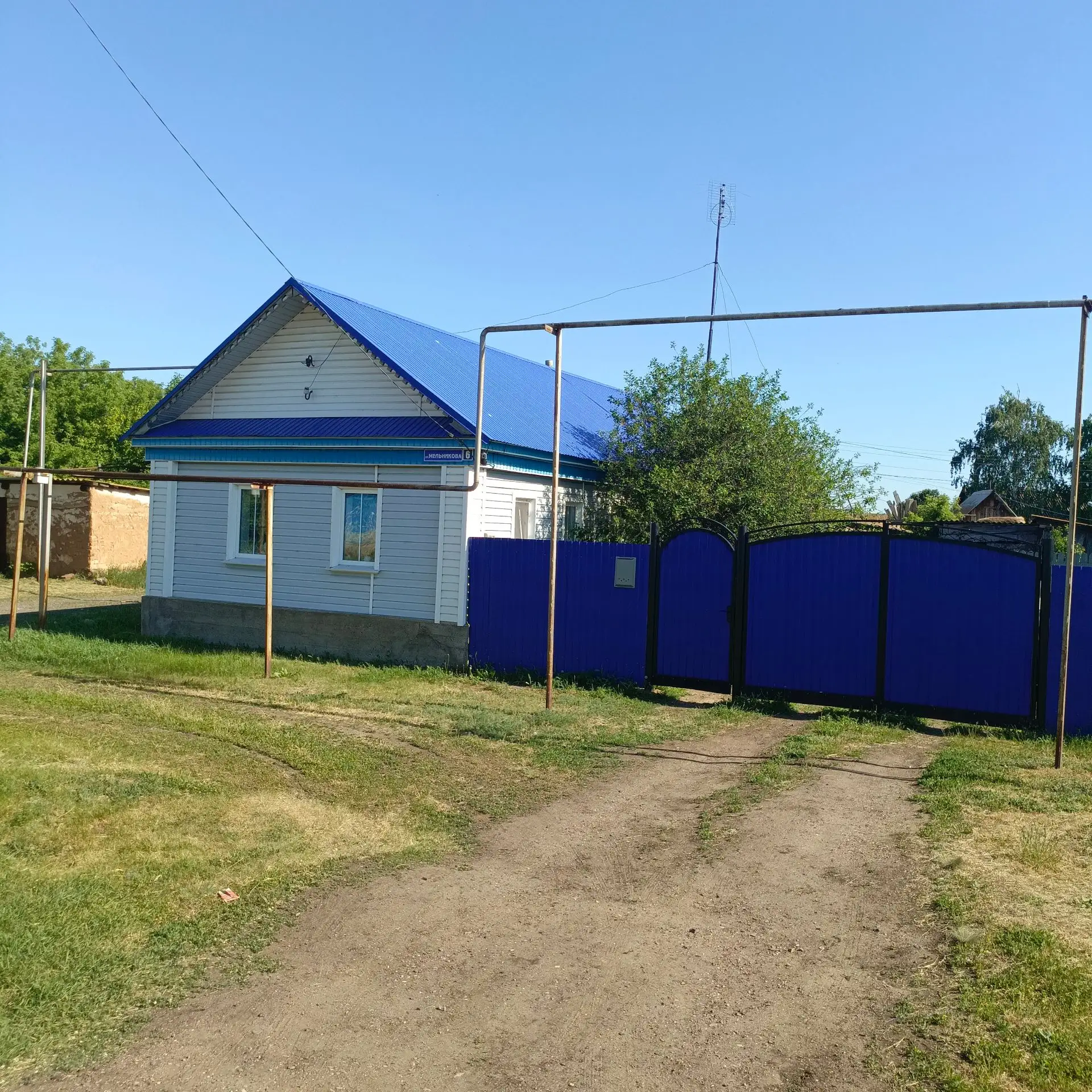 Продается уютный дом в с.Новочеркасск(56.6м² на участке 10сот).В шаговой доступности шк...