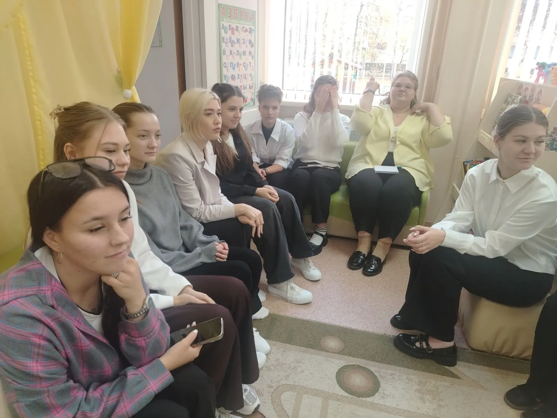 Практика студентов в детском саду