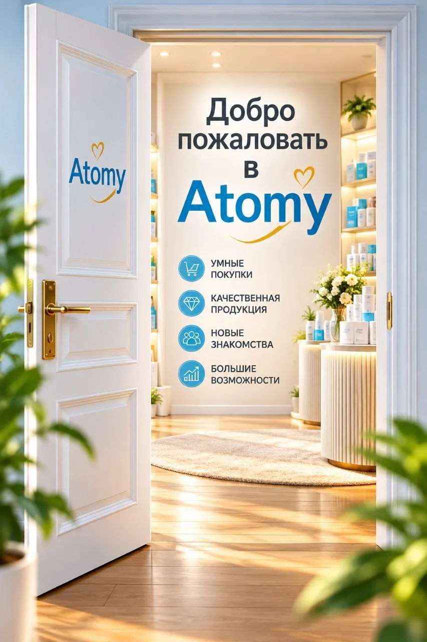 👀🛒 Личный кабинет в Atomy 🔽— зачем он нужен?🔽