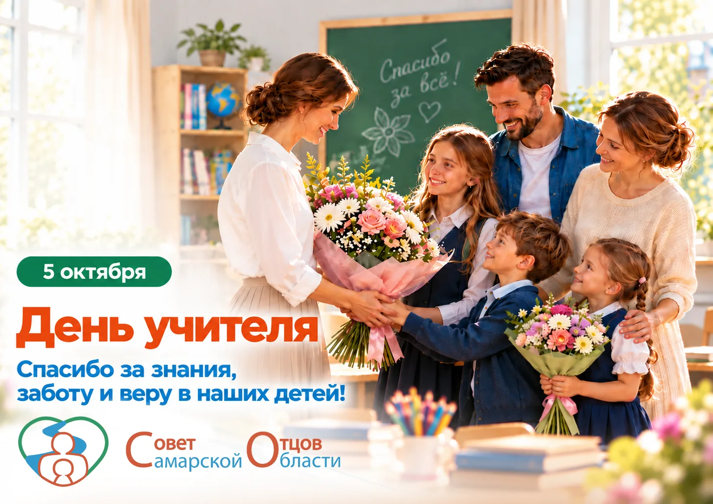 С Днём учителя!
