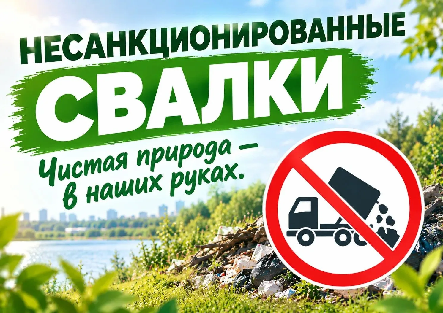 🚯 НЕСАНКЦИОНИРОВАННЫЕ СВАЛКИ