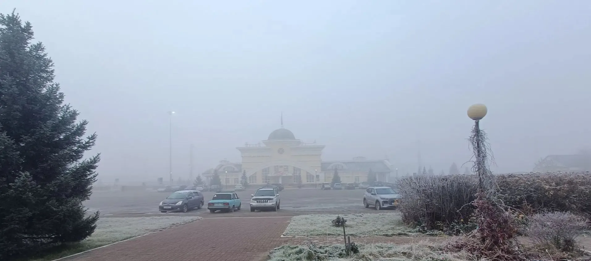 Доброе, туманное, утро Новоалтайск!