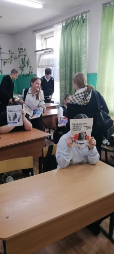 Второй этап акции «Сообщи, где торгуют смертью» в нашей школе!