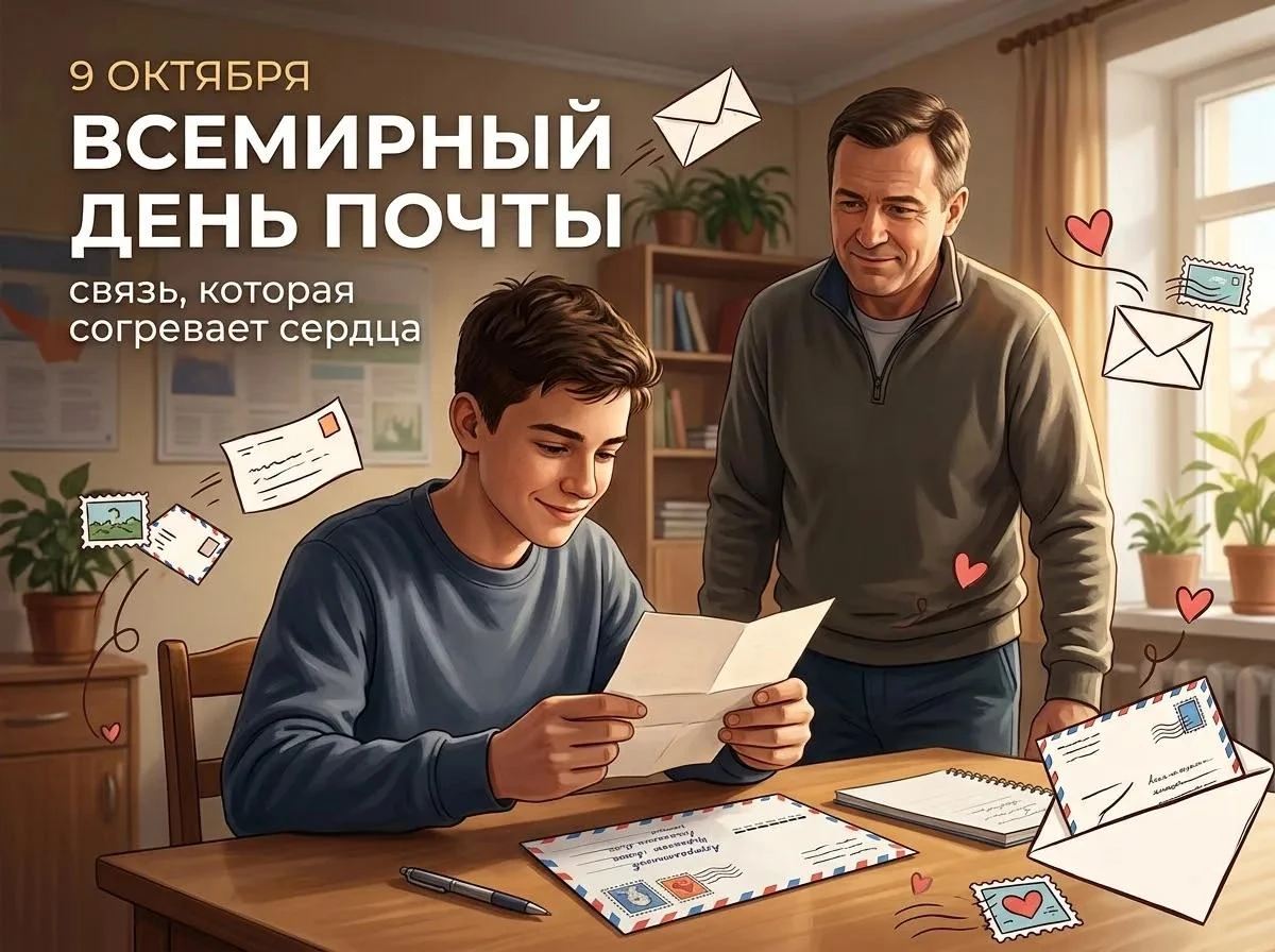 🎉 Всемирный день почты: связь, которая согревает сердца