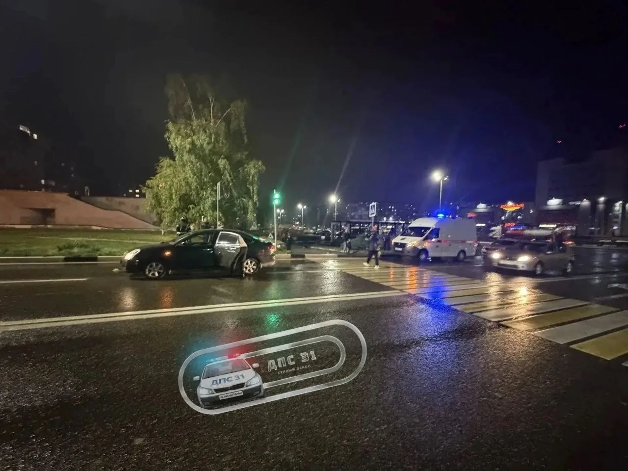 В районе детской поликлиники сегодня вечером сбили ребёнка