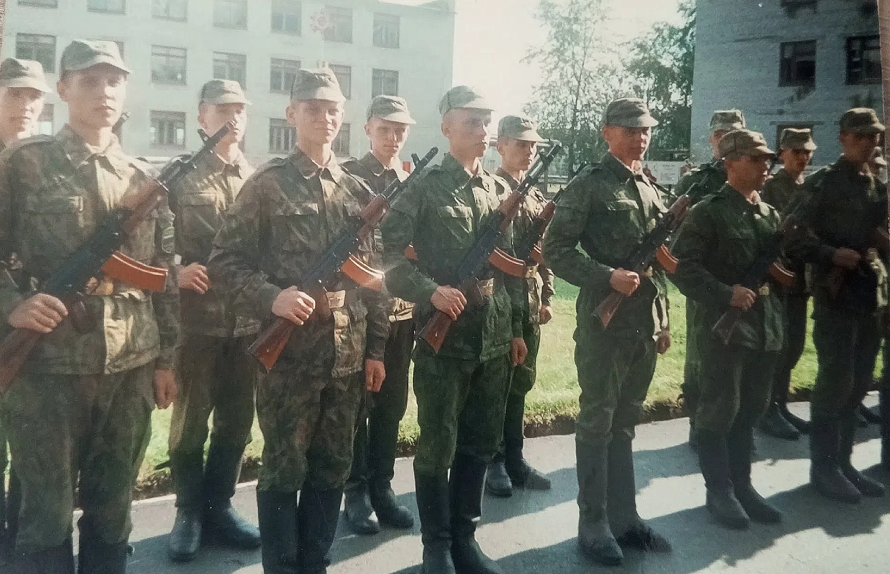 Ребольский отряд. Присяга, весна 95год.