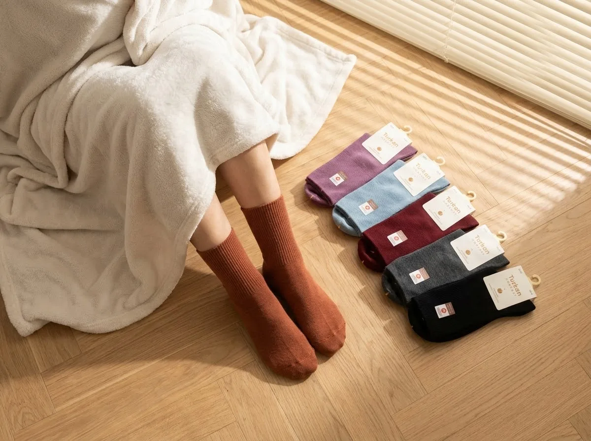 Забота и тепло без сдавливания: кашемировые носки TURKAN Medical Comfort 🧦🩺✨