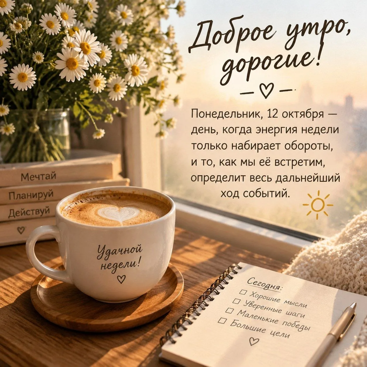 ▎🌅 Доброе утро, дорогие!