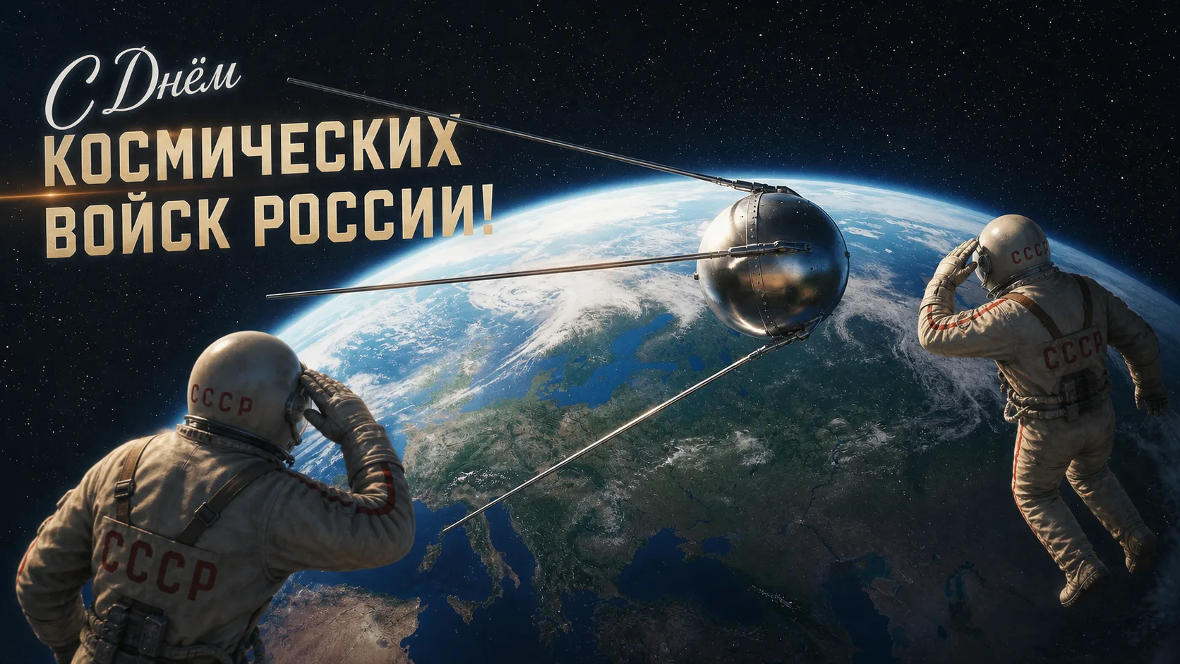 С Днём космических войск России! 🚀