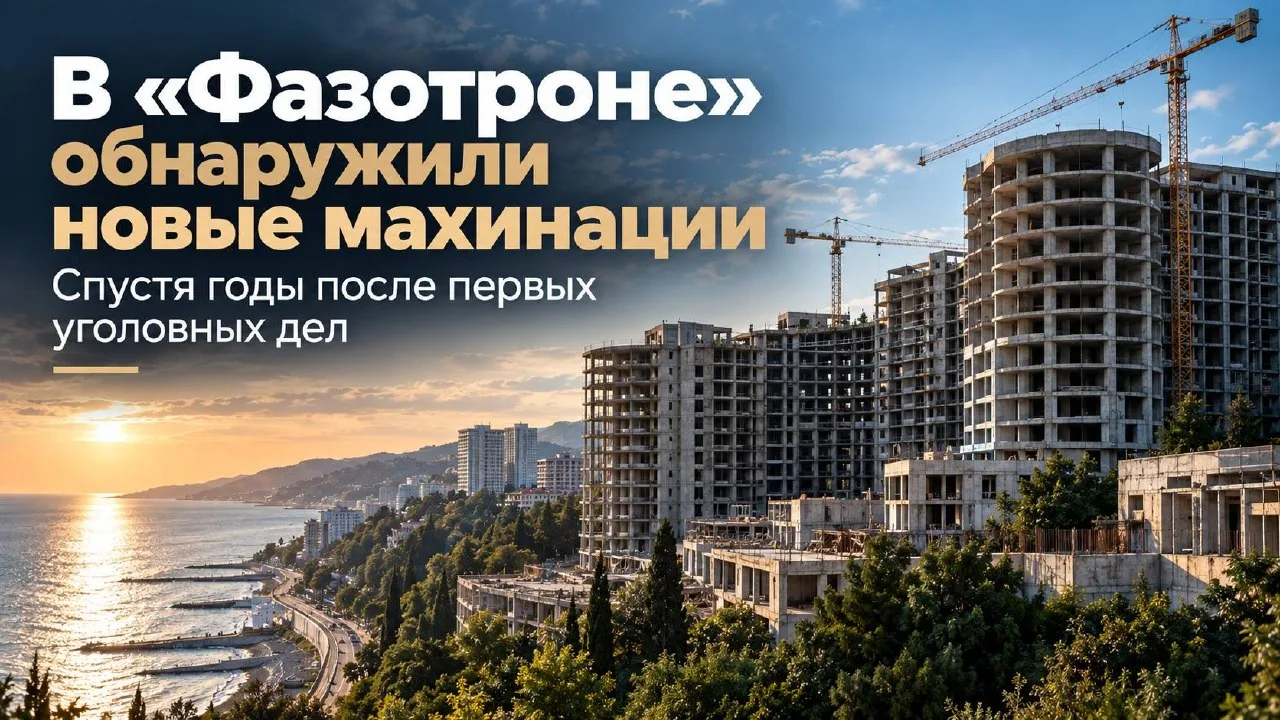 В крупнейшем проблемном комплексе Сочи обнаружили новые махинации спустя годы после пер...