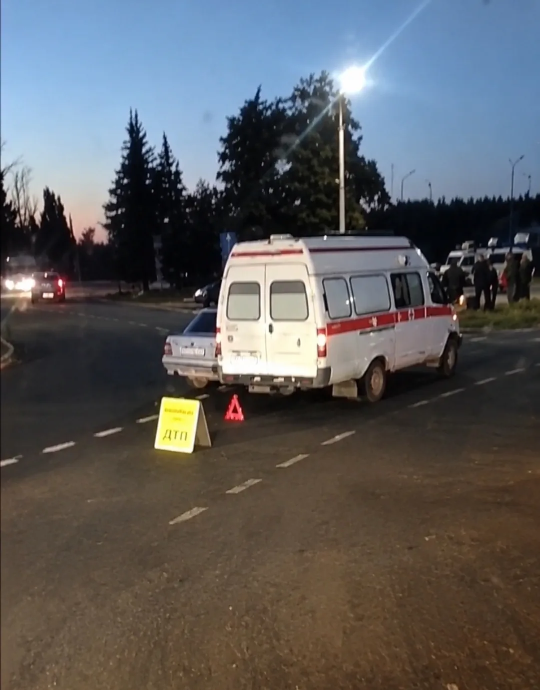 ДТП на Чайкинском кольце в Макеевке