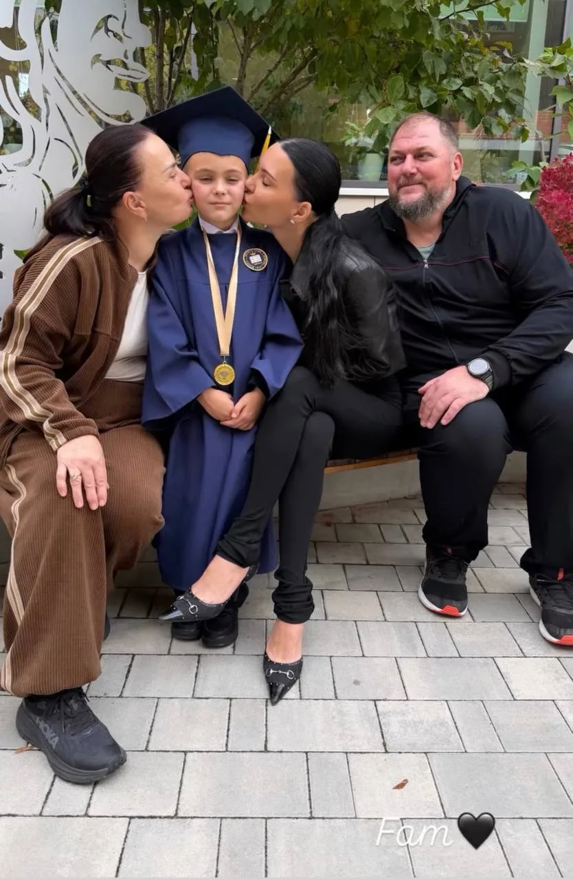 Семья Самойловых сегодня важное событие — посвящение Давида в первоклассники
