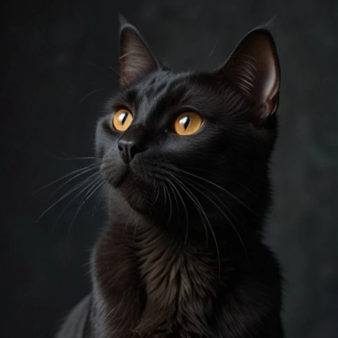 Чёрный кот