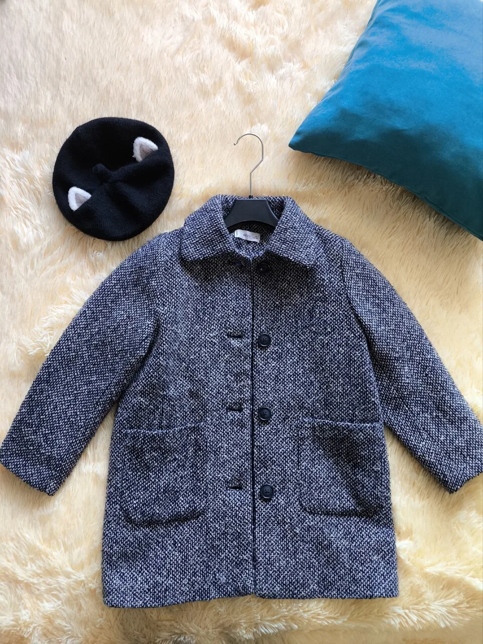Продам пальто Mango на 122 размер, б/у, Ханженково, 1000 руб.