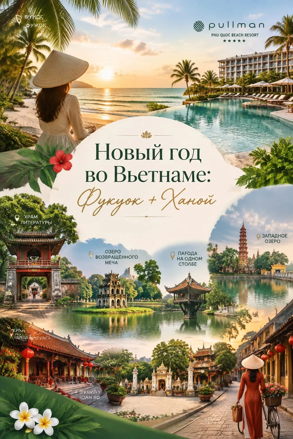 🍾🏝Новый год во Вьетнаме : тропический Фукуок + атмосферный Ханой🎇