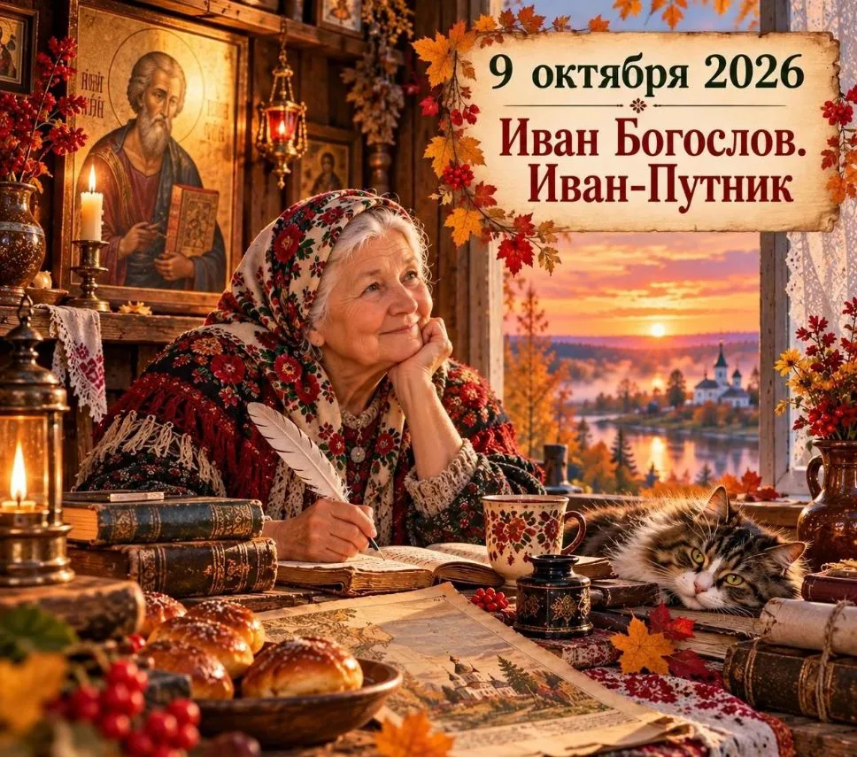 Сегодня в народном календаре — Иван Богослов.