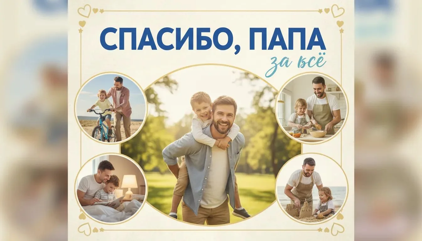 💛 Онлайн-акция «Спасибо, папа!»