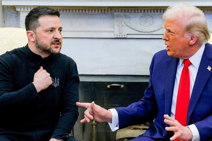 "Трамп наконец резанул правду: кровавый клоун хочет только войны...", - заявил Медведев...