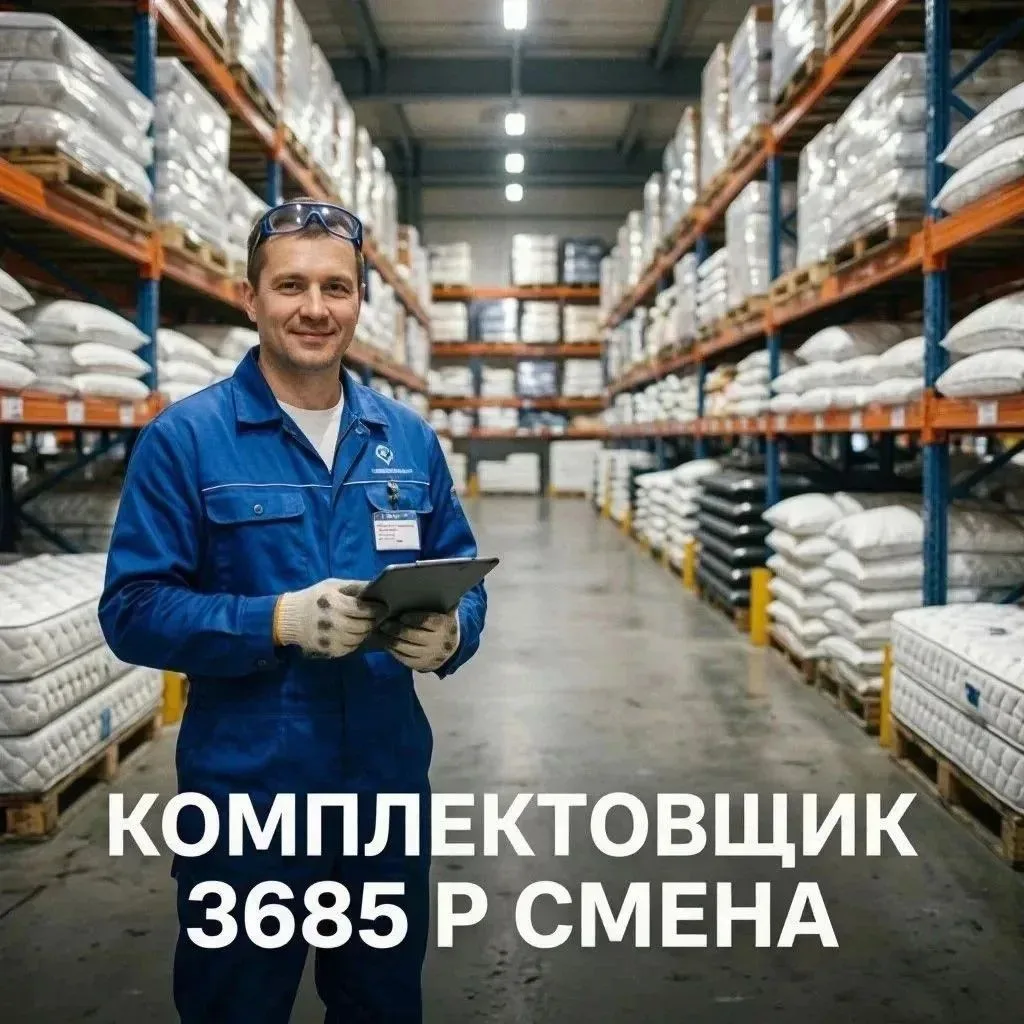 Приглашаем Комплектовщика на склад товаров для здорового сна !