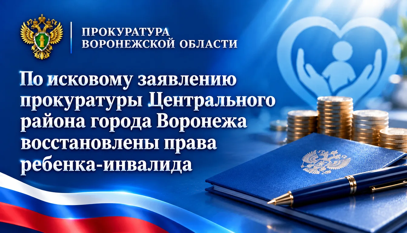 По исковому заявлению прокуратуры Центрального района города Воронежа восстановлены пра...
