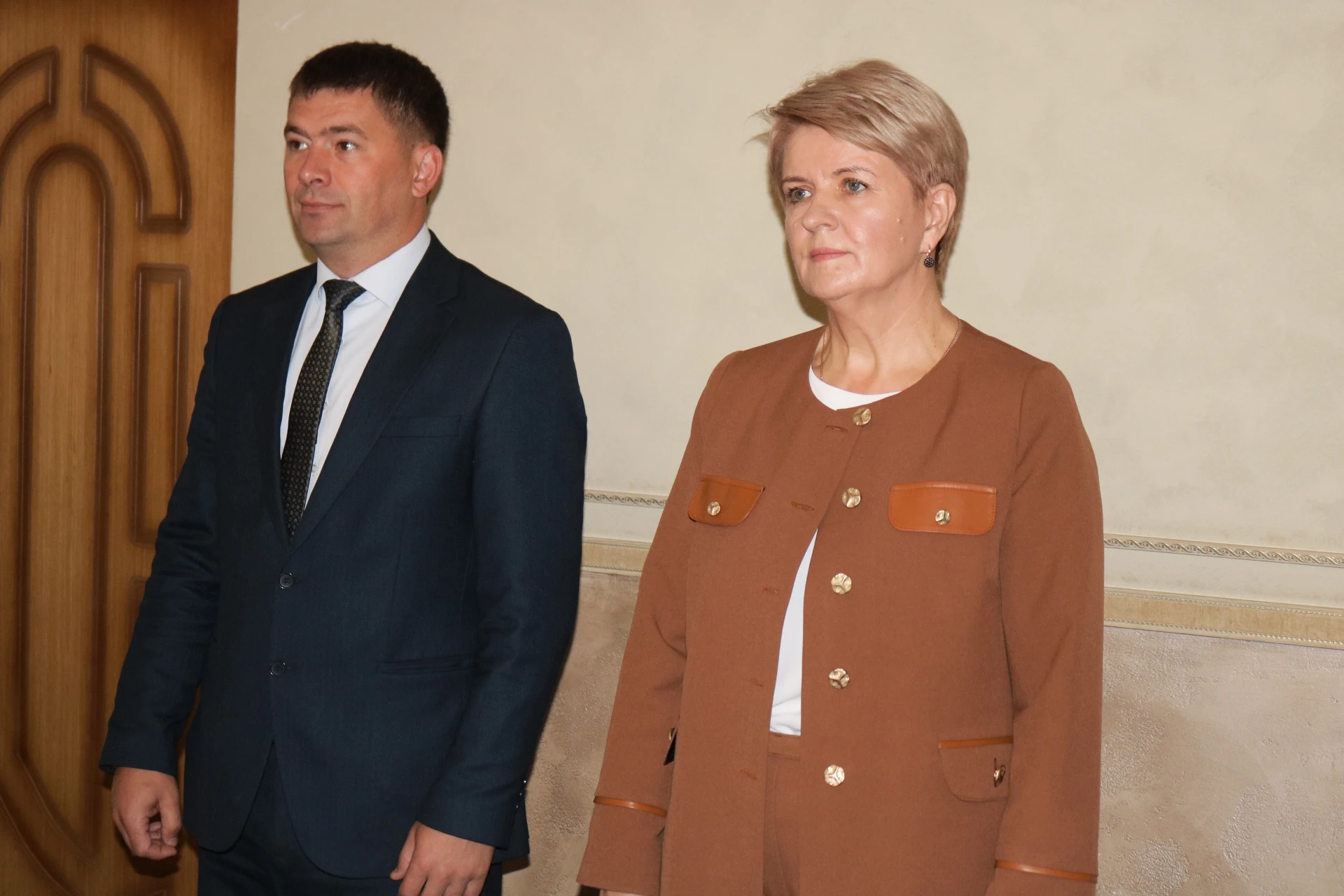 🔹 Сегодня заместитель главы Александр Горошко и председатель совета Лариса Перевертайл...