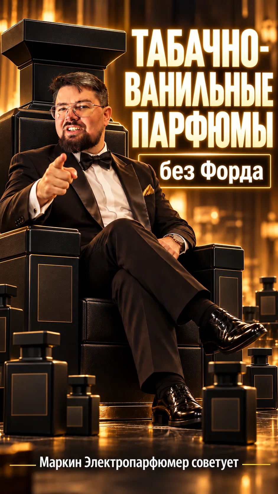 Подборка Табачно-ванильных парфюмов без Форда
