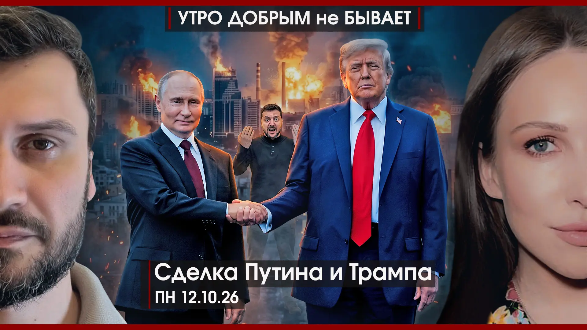 УДнБ | 12.10.26 | 06-50 |  Сделка Путина и Трампа | Ультиматум Зеленскому | Энергетичес...
