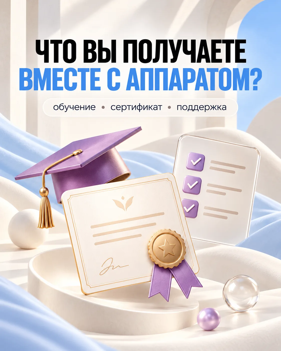Покупка аппарата - это не только само оборудование 🤍