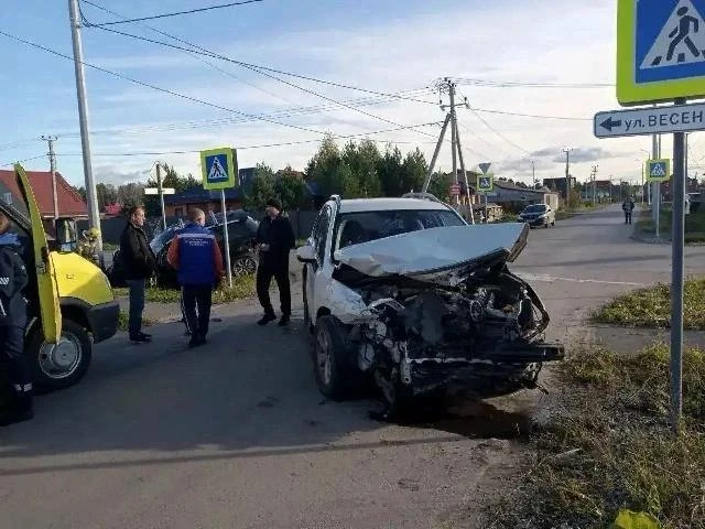 Водитель Subaru попал в больницу