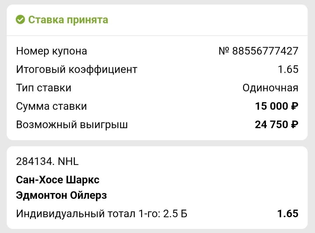 Хоккей 🏒