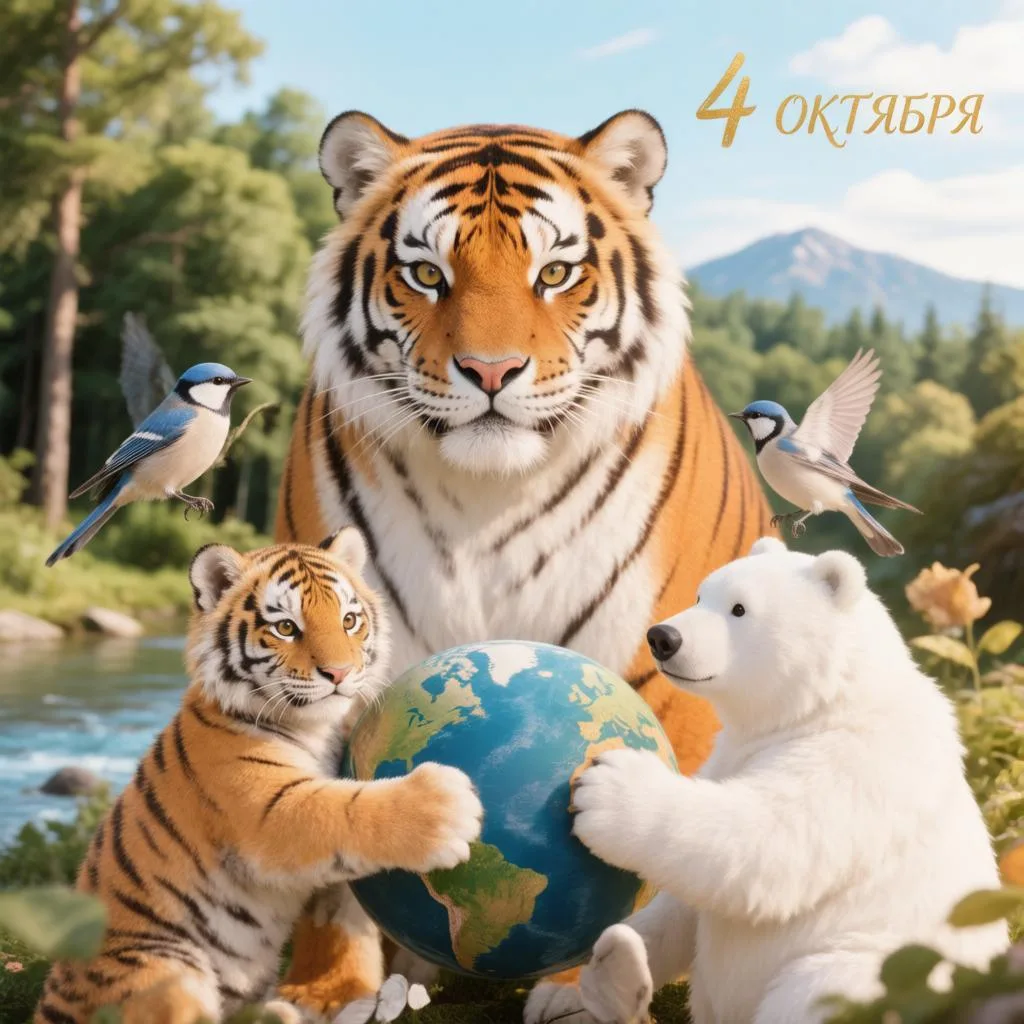 4 октября- Всемирный день защиты животных.