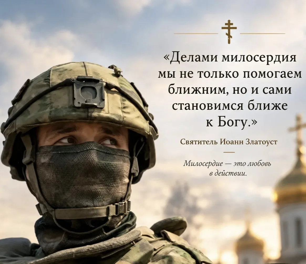 Воскресенье — время не только для молитвы, но и для добрых дел.