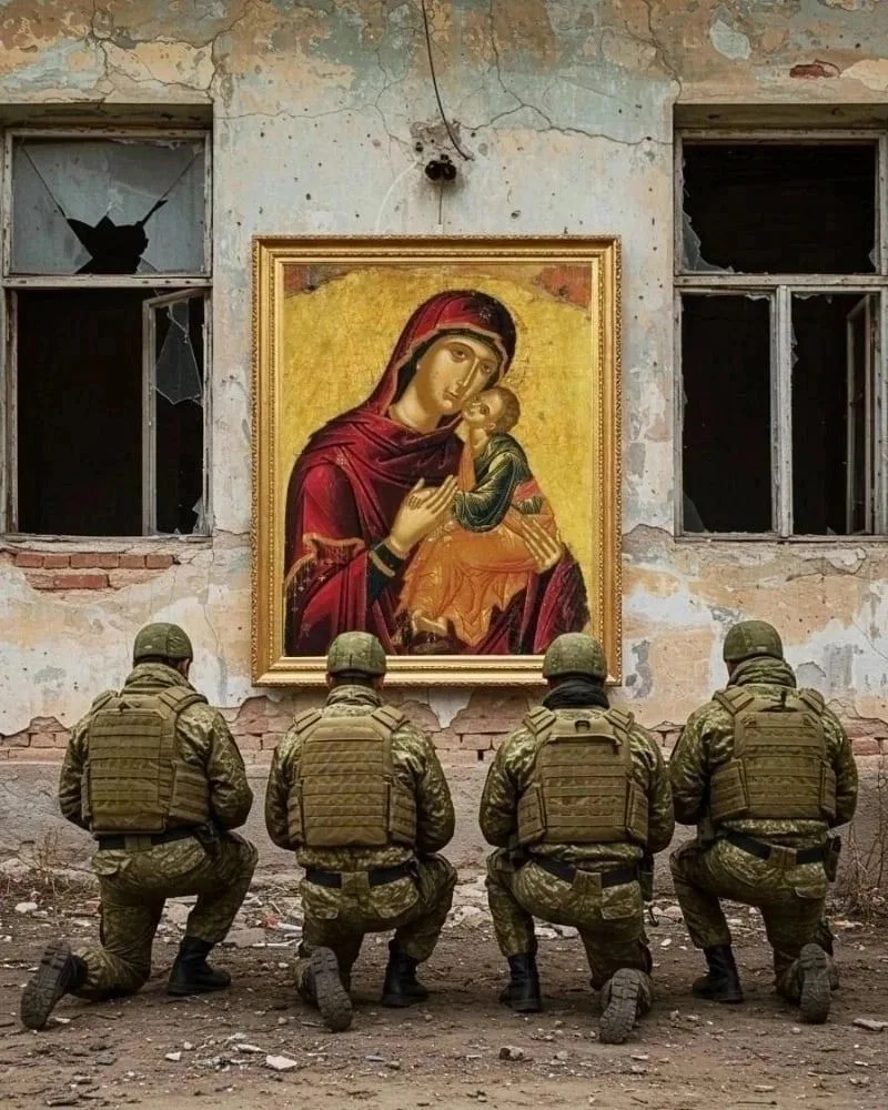 🙏 ПОДУМАЕМ СЕРДЦЕМ о наших бойцах, кто сейчас на передовой. Эта молитва самая быстрая....
