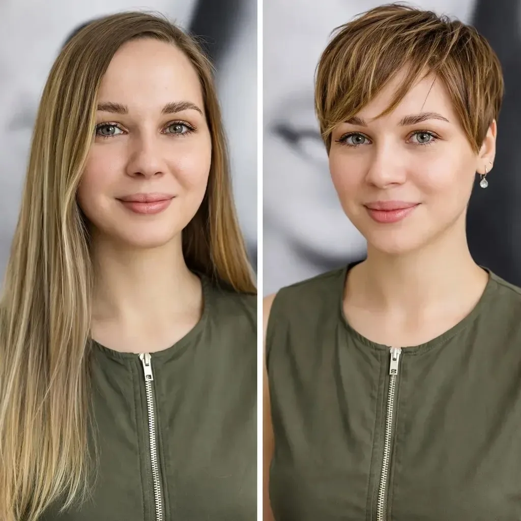 💇‍♀️Рубрика ДО/ПОСЛЕ голосуем девочки
