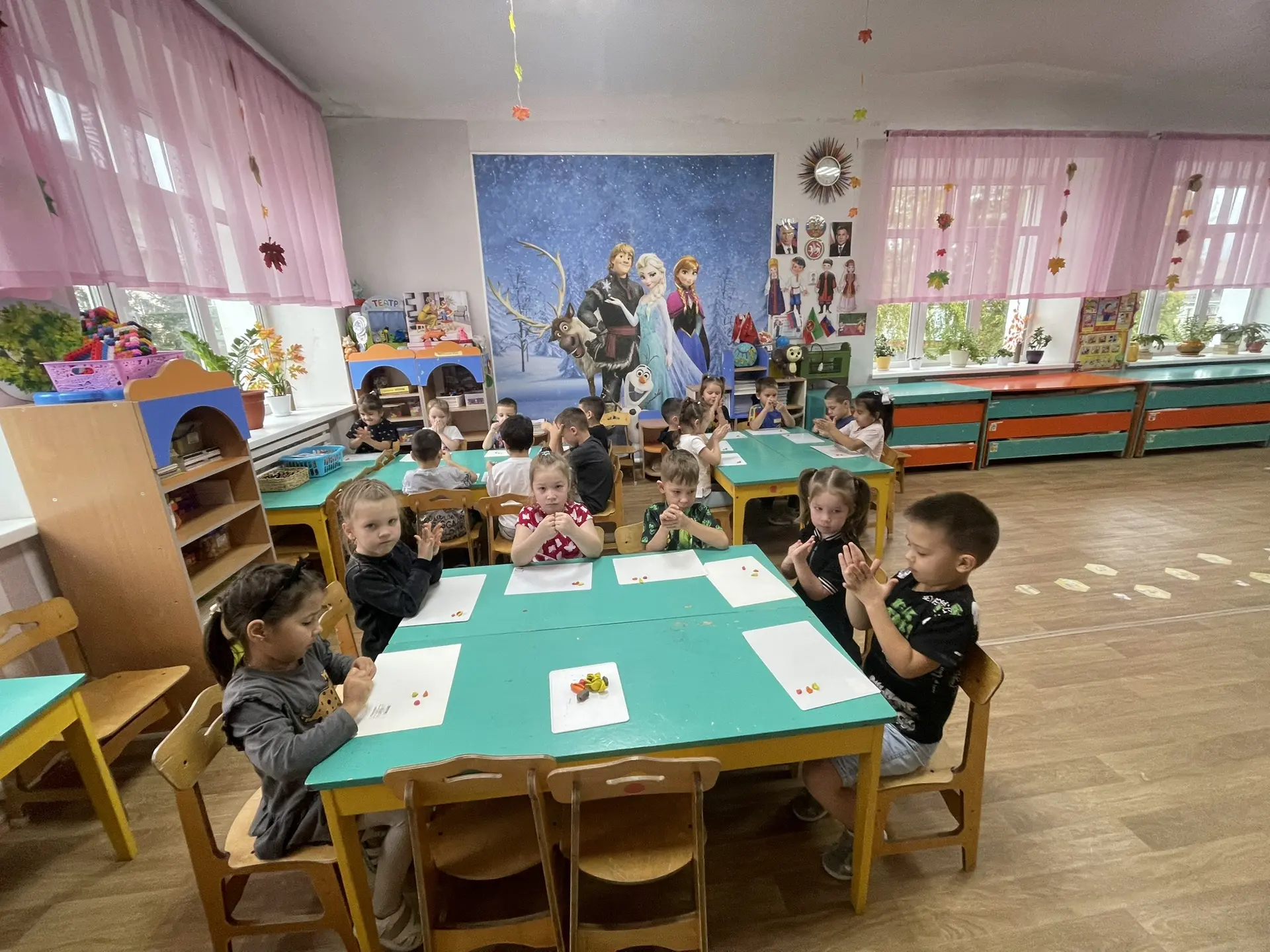 Лепка Осеннее дерево