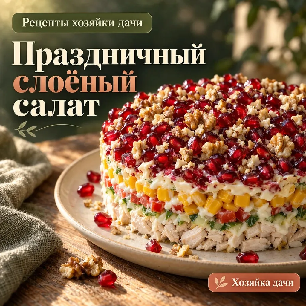 🍳 РЕЦЕПТЫ ХОЗЯЙКИ ДАЧИ