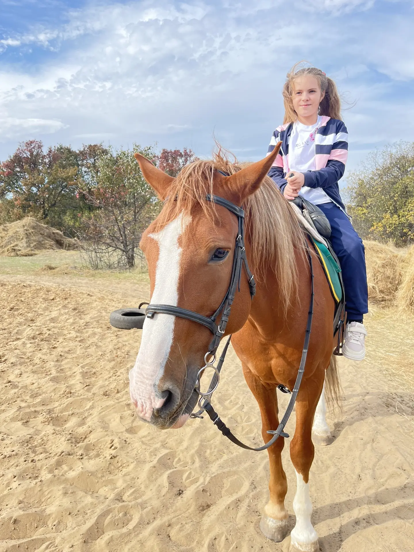 🐴 А вот и наши юные наездники!
