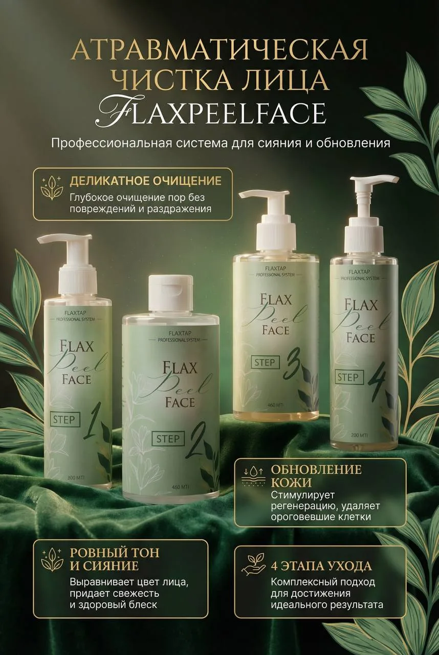 Атравматическая чистка лица без контакта с водой! ☘️
