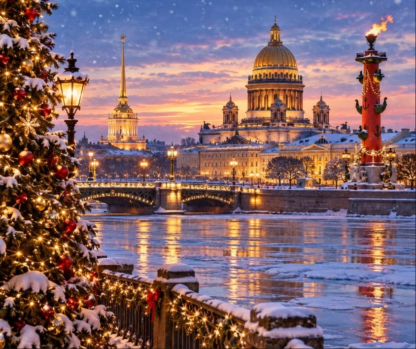 🤩УЖЕ В ПРОДАЖЕ - НОВЫЙ ГОД В САНКТ - ПЕТЕРБУРГЕ🤩