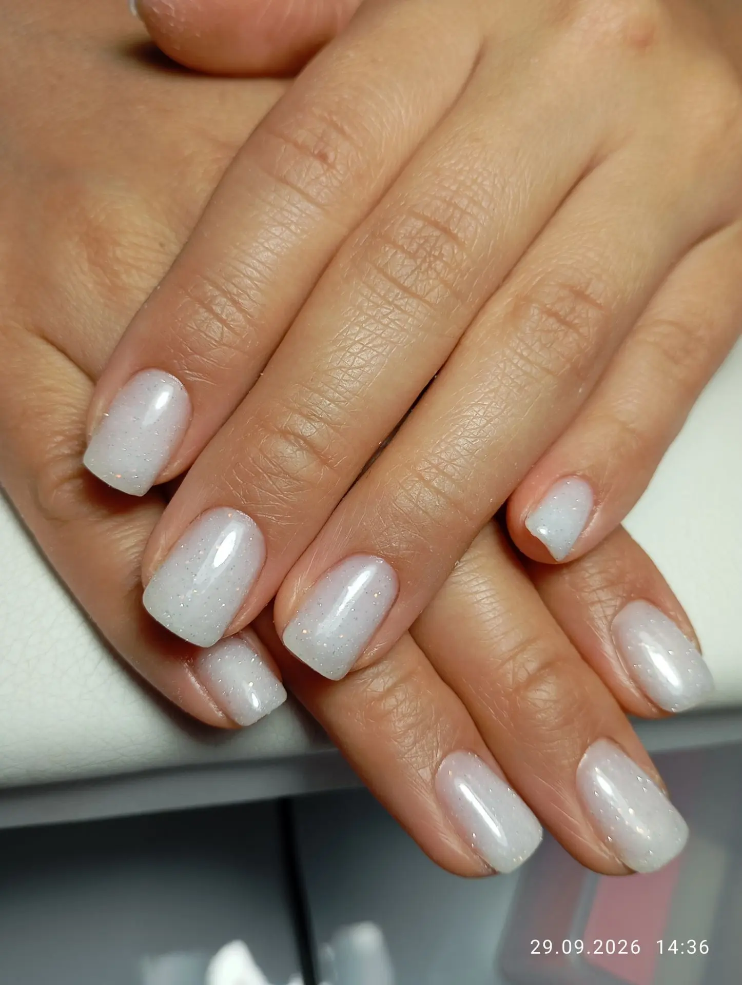 Молочный светоотражающий гель ❤💅