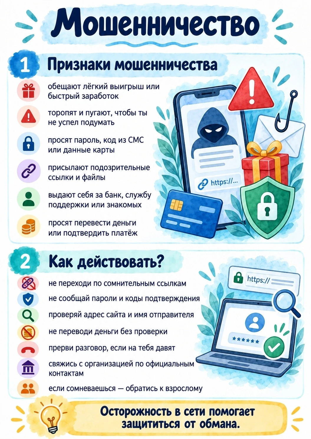 🌐Безопасность в сети интернет