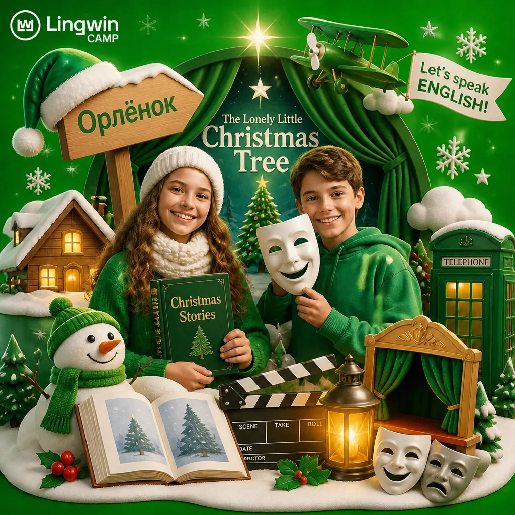 🎄 Наш партнёр — ЧУ ДО «Премиум-школа «ЛИНГВИН» — приглашает ребят на зимнюю смену Ling...