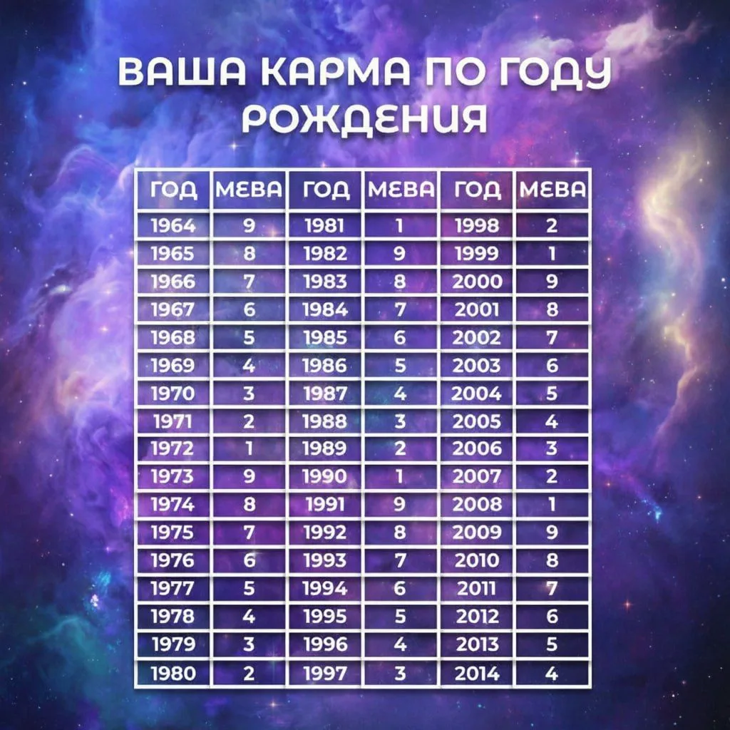 💫 Что скрывает ваш год рождения: быстрый способ узнать свою судьбу!