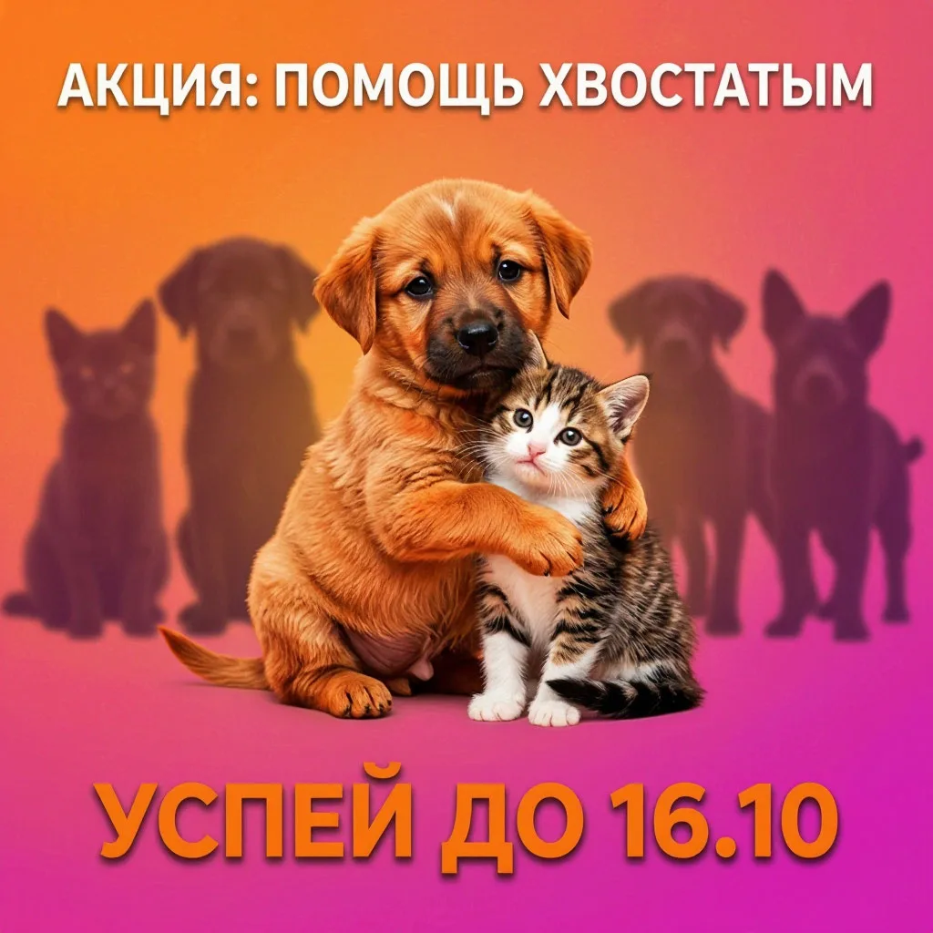 🐶 Акция «Помощь хвостатым» в нашем лицее — продолжается! 🐶