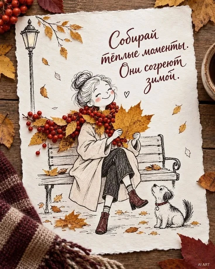 Доброе утро, чудесные, прекрасные, вдохновленные и вдохновляющме люди! 🍁🍂🥮