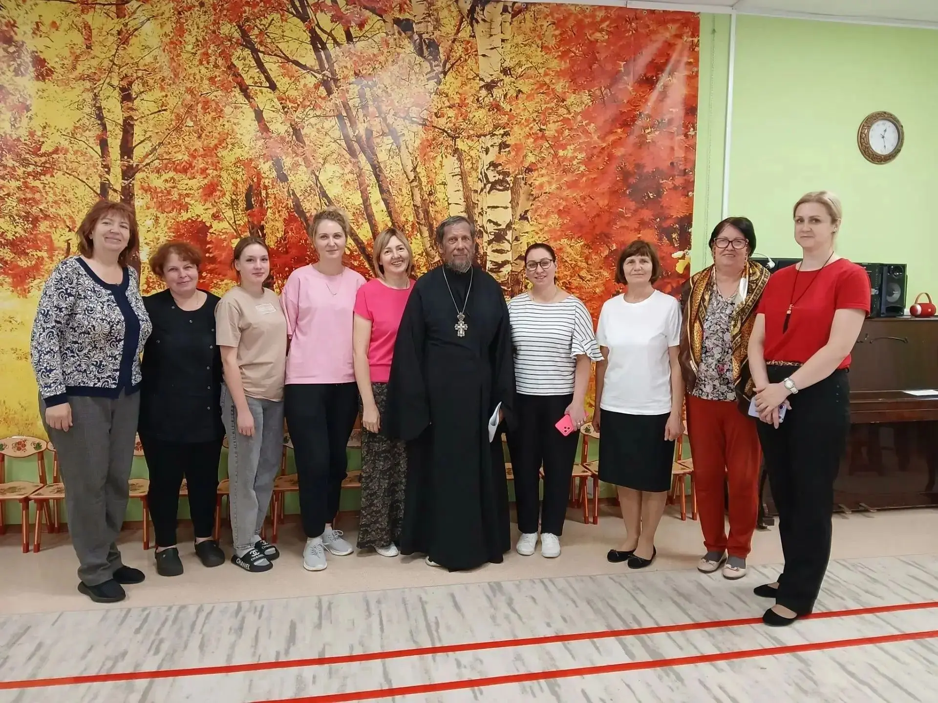 В рамках просветительского проекта «Добрый сад», дошкольное отделение посетил настоятел...