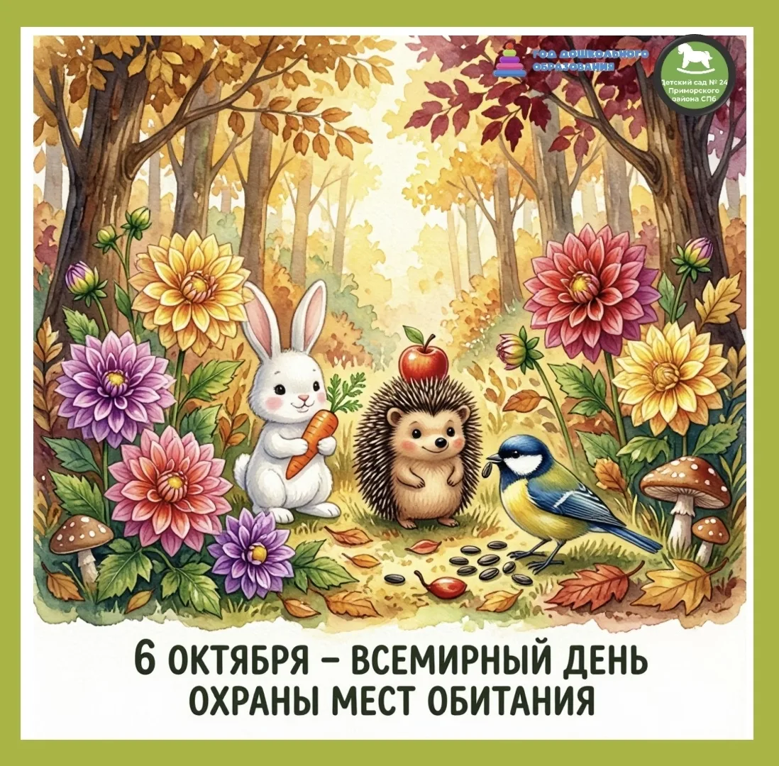 🌲🌿 «Растительность нашего региона» — и Всемирный день охраны мест обитаний